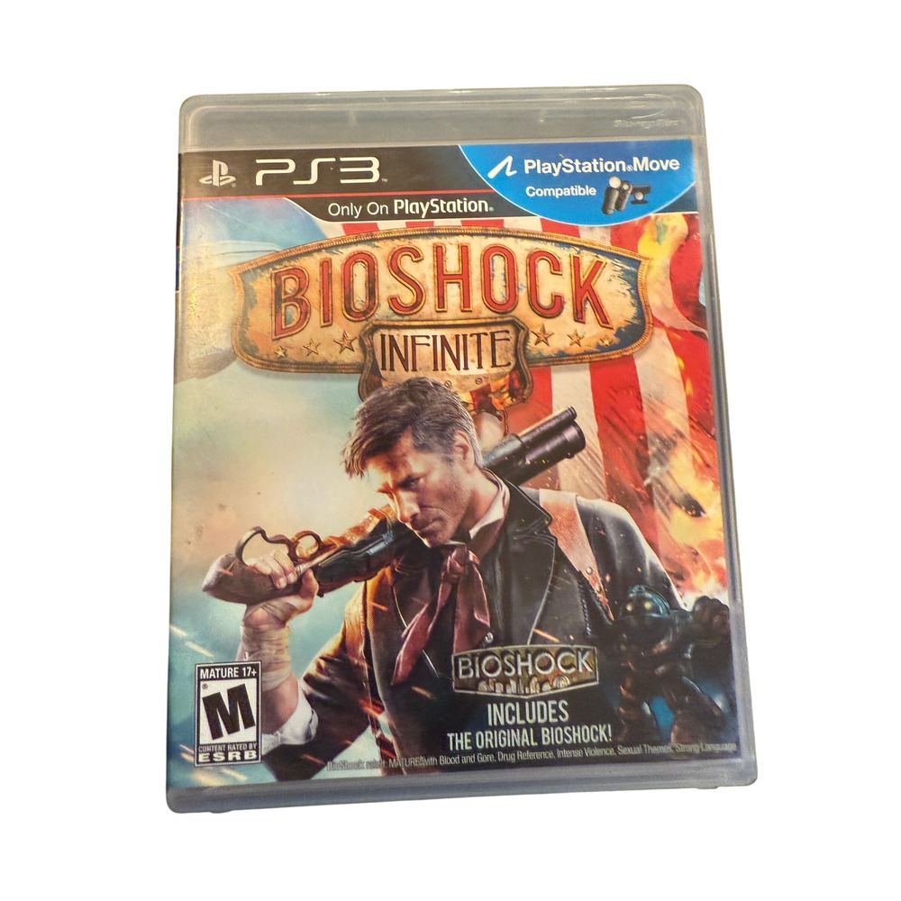 Playstation 3 PS3‎ BioShock Infinite Video Game Disc Case Complete